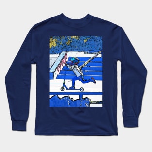 Learning to Scooter! - Scooter Boy Long Sleeve T-Shirt